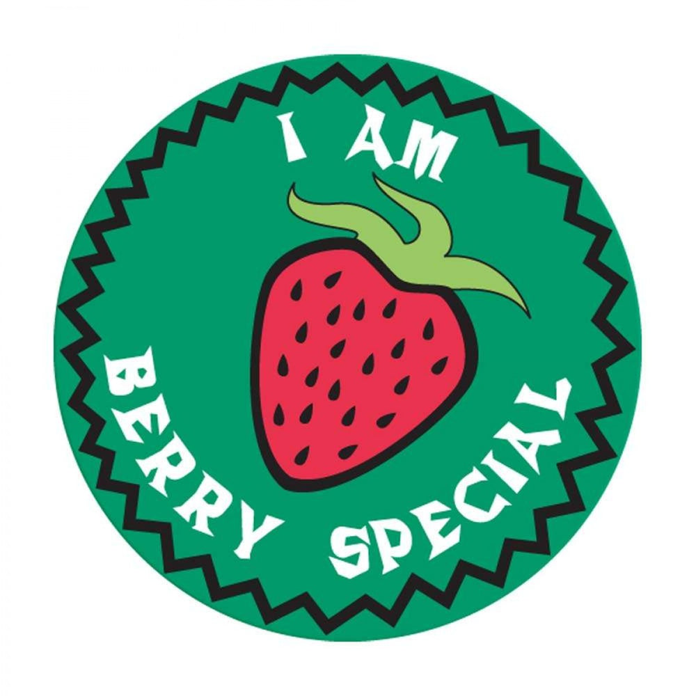 Label Pediatric Award Sticker Paper Permanent I Am Berry Special Green 250 Per Roll