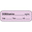 Anesthesia Label With Date, Time, And Initial | Tall-Man Lettering Paper Permanent Dobutamine Mg/Ml 1 1/2" Core 1 1/2" X 1/2" Violet 1000 Per Roll