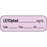 Anesthesia Label With Date, Time, And Initial | Tall-Man Lettering Paper Permanent Levophed Mg/Ml 1 1/2" X 1/2" Violet 1000 Per Roll