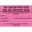 Label Paper Permanent You Can Pay With Your 3" X 2" Fl. Pink 500 Per Roll