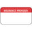 Label Paper Permanent Insurance Provider: 1 5/8" X 7/8" White With Red 1000 Per Roll