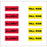 Alert Labels 10 Labels/Sheet, 200 Sheet/Pack -- 2,000 Labels/Pack