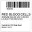 Label "Red Blood Cells Aden" 2X2 White 500 Rl P 59715082