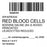 Label Isbt 128 Synthetic Permanent "Apheresis Red Blood'' Core 2" X 2" White 500 Per Roll