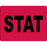 Label Paper Permanent Stat 4" X 3" Fl. Red 500 Per Roll