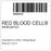 Label "Red Blood Cells" 2X2 White 500 Rl P 59715290