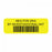 Dimensions: 1 1/2" X 1/2" Color: Yellow Imprint: "Neg For Zika By Investigational Nat" Adhesive Type: Permanent Quantity: 1000/Roll