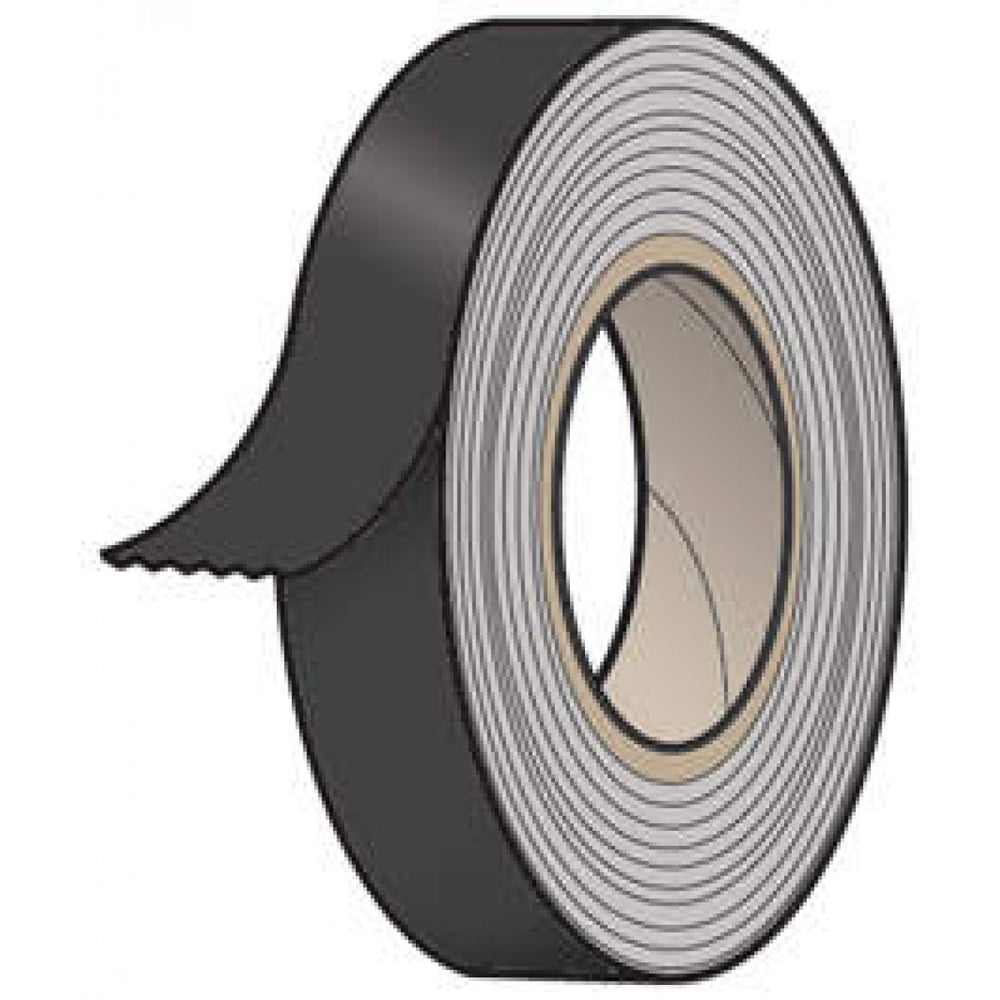 Spee-D-Tape Tape Removable 1" Core 1/2" X 500" Imprints Black 500 Inches Per Roll