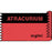 Tape Removable Atracurium Mg/Ml 1" Core 1/2" X 500" Imprints Fl. Red And Black 333 500 Inches Per Roll