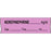 Anesthesia Tape With Date, Time, And Initial Removable Norepinephrine Mg/Ml 1" Core 1/2" X 500" Imprints Violet 333 500 Inches Per Roll