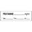 Anesthesia Tape With Date, Time, And Initial Removable Protamine Mg/Ml 1" Core 1/2" X 500" Imprints White 333 500 Inches Per Roll