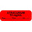 Anesthesia Label With Date, Time, And Initial Paper Permanent "Atracurium 10 Mg/Ml" Core 1 1/2" X 1/2" Fl. Red 1000 Per Roll