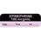 Anesthesia Label With Date, Time, And Initial Paper Permanent "Epinephrine 100 Mcg/Ml" Core 1 1/2" X 1/2" Violet And Black 1000 Per Roll