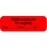 Anesthesia Label With Date, Time, And Initial Paper Permanent "Rocuronium 10 Mg/Ml" Core 1.5" X 0.5" Fl. Red 1000 Per Roll