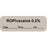 Anesthesia Label With Date, Time, And Initial | Tall-Man Lettering Paper Permanent "Ropivacaine 0.2%" Core 1.5" X 0.5" Gray 1000 Per Roll