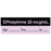 Anesthesia Tape With Date, Time, And Initial | Tall-Man Lettering Removable "Epinephrine 20 Mcg/Ml" 1" Core 0.5" X 500" Violet And Black 333 Imprints 500 Inches Per Roll