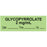 Anesthesia Tape With Date, Time, And Initial Removable "Glycopyrrolate 2 Mg/Ml" 1" Core 0.5" X 500" Green 333 Imprints 500 Inches Per Roll