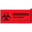 Tape Removable Biohazard Hazard 1" Core 1 X 500" Imprints Fl. Red 222 500 Inches Per Roll