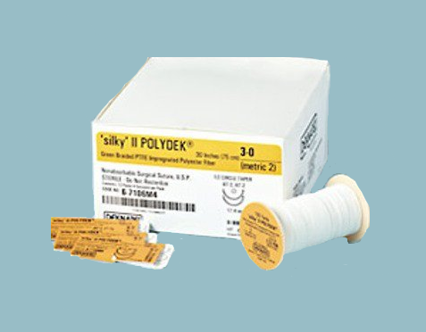 Teleflex Medical Nonabsorbable Polydek Sutures - SUTURE, POLYDEK, NO NEEDLE, GRN, 18" - 6-946