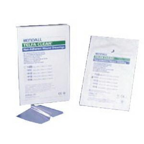 Kendall Telfa Pre-Cut Clear Wound Contact Layer Dressing Sterile Non-Adherent 3" x 3"- Box of 25