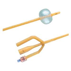 Bardex Infection Control 3-Way Foley Catheter, Silver Hydrogel Coated, 5cc Balloon Capacity