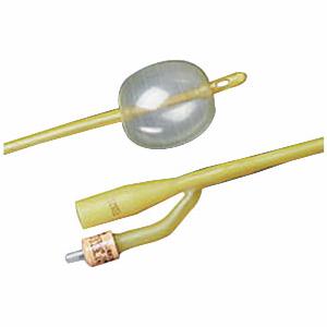 Bardex Lubricath Ovoid Fluted 2-Way Foley Catheter, Hydrogel Coated, 7 ...