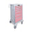 Med Jr. Aluminum Cart 6-Drawer with Lever Lock - 45"H