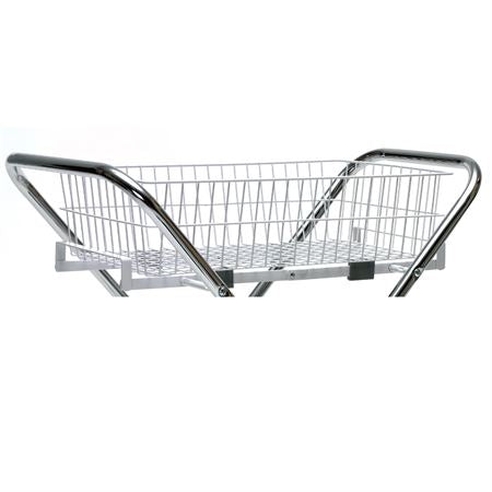 FlexyCart 6" Wire Basket - 14"W x 24.5"L x 6"H