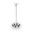 6-Leg Heavy Base Stainless Steel IV Pole Stainless Steel IV Pole - 6-Leg Heavy Base - 4 Hook Top