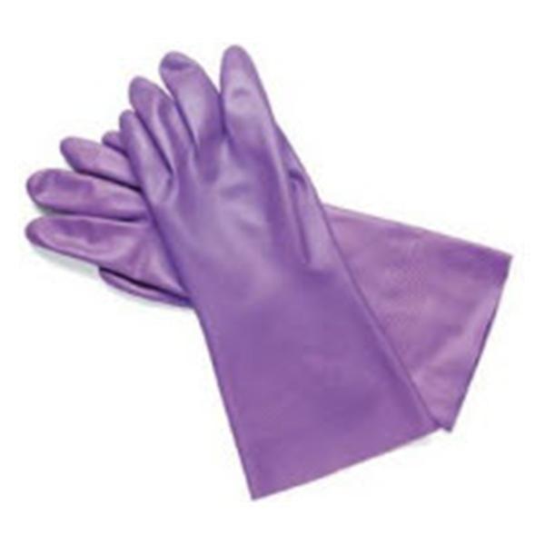 Hu-Friedy (Hufriedy) Gloves Utility IMS PF Nitrile LF XL 10 Lilac Reusable 3Pair/Pk