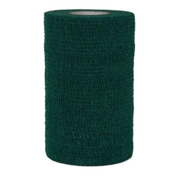 Andover Coated Products Bandage CoFlex 2"x5yd Compression Elastic Green Ltx NS 36/Bx