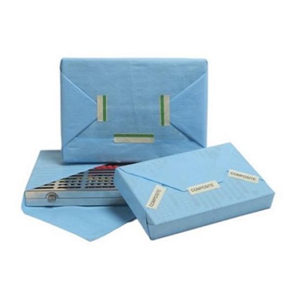 Hu-Friedy (Hufriedy) Wrap Sterilization IMS 15 in x 15 in Blue 100/Bx