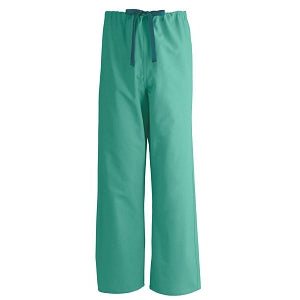 Medline AngelStat Unisex Reversible Drawstring Waist Scrub Pants - DBD-PANT, SCRUB, REV, A-STAT, JADE, ANG-CC, 5X - 600NTJ5XL-CA