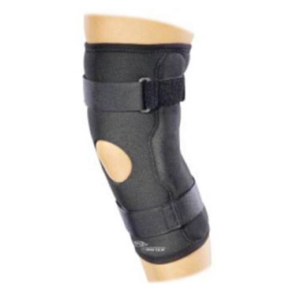 DJO Brace Sleeve Economy Adult Knee Drytex Black Size Large Ea (11-0671-4)