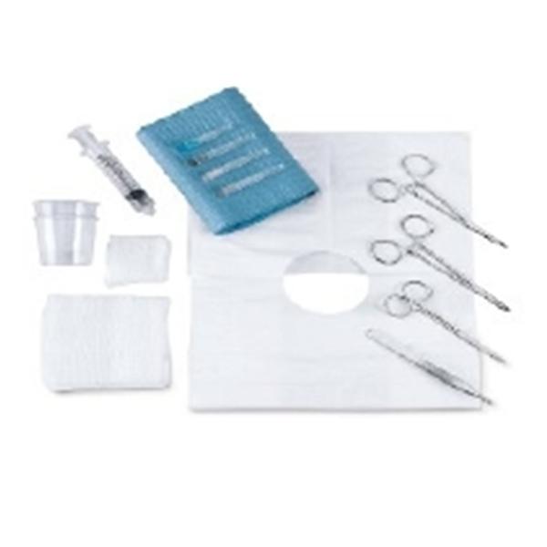 Medical Action Industries Kit Laceration With Gauze/Needle/Wrap 17x19" Ea, 20 EA/CA (68448)