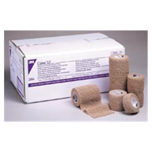 3M Medical Products Bandage Coban Wrap Elastic 1"x5yd LF Non-Sterile Tan 6x5/Ca