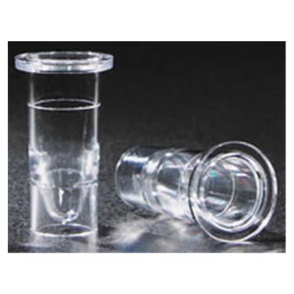 Globe Scientific  Nesting Sample Cup For 16mm Tube Polystyrene Clear 7" 2mL 1000/Pk