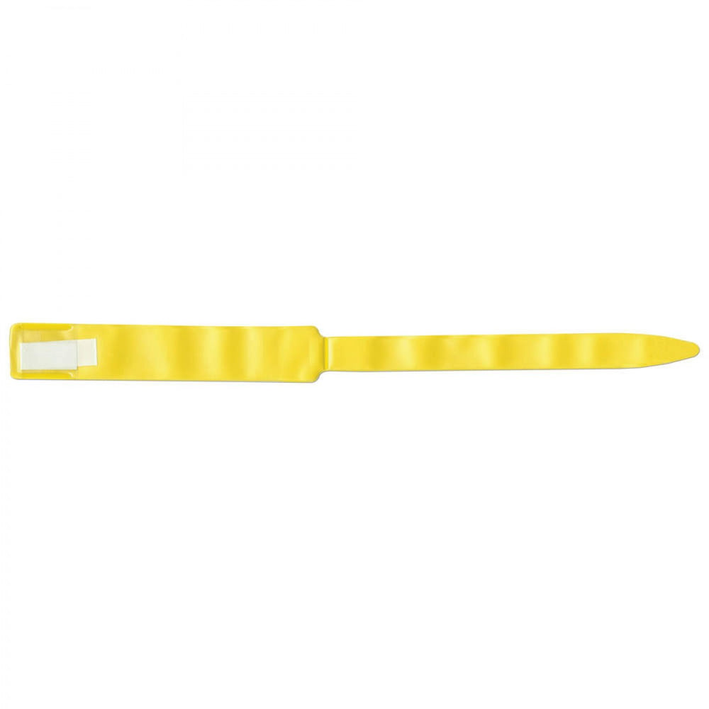 Soft-Lock Insert Wristband Vinyl X13 Adult Yellow - 250 Per Box