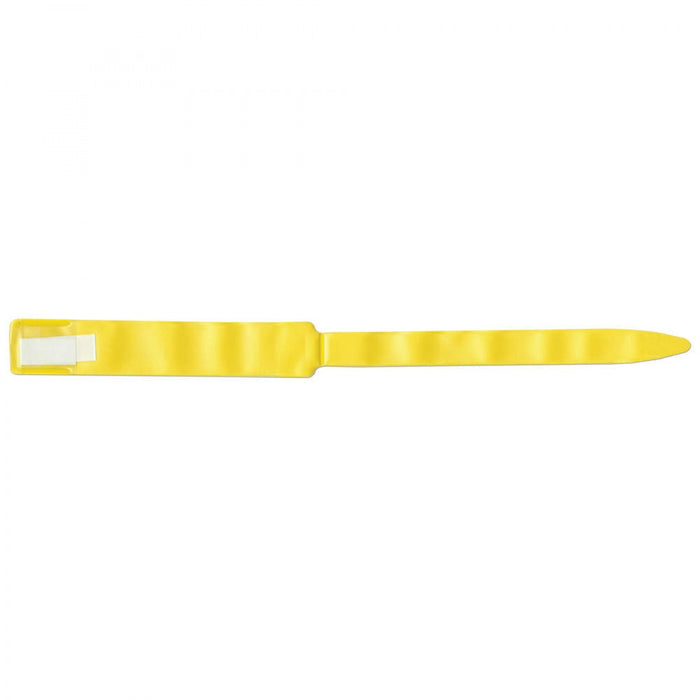 Soft-Lock Insert Wristband Vinyl X13 Adult Yellow - 250 Per Box