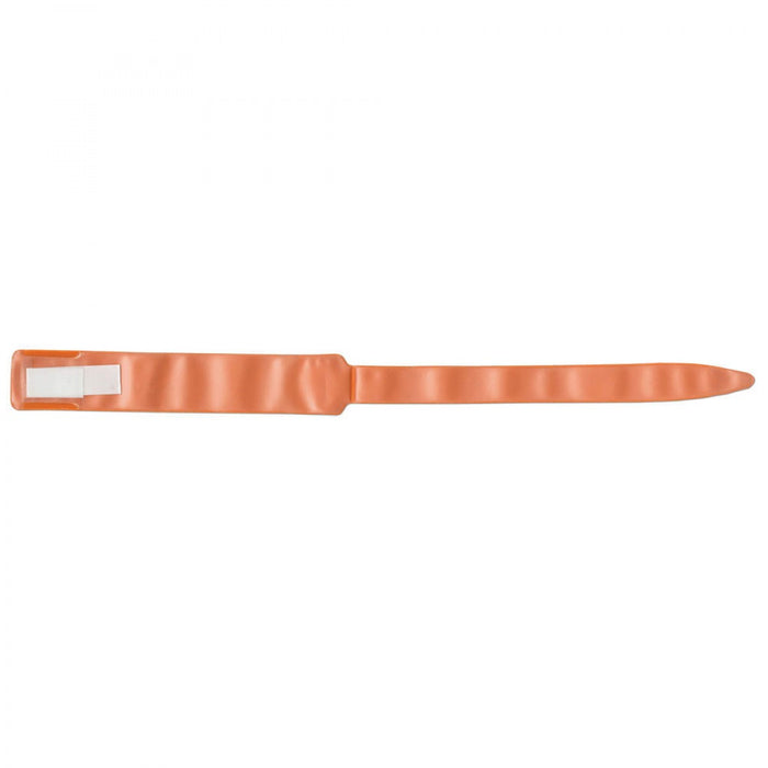 Soft-Lock Insert Wristband Vinyl X13 Adult Orange - 250 Per Box