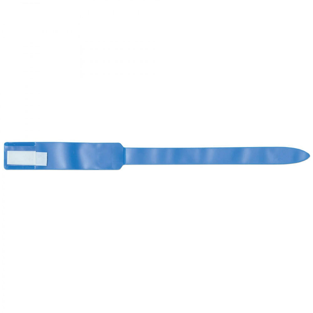 Soft-Lock Insert Wristband Vinyl X11 Adult/Pedi Blue - 250 Per Box