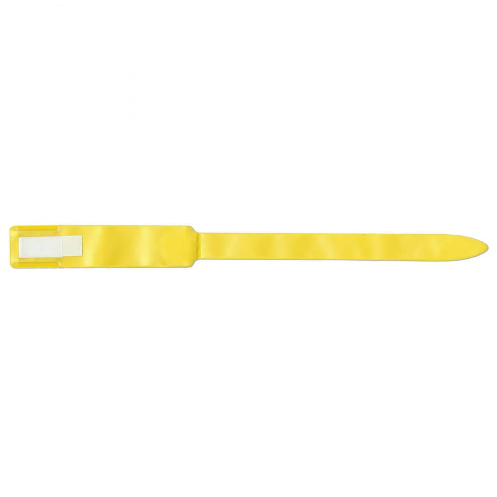 Soft-Lock Insert Wristband Vinyl X11 Adult/Pedi Yellow - 250 Per Box