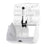 Essity Tork OptiCore Twin Bath Tissue Roll Dispensers - Twin-Roll Dispenser for OptiCore Bath Tissue, White - 565720