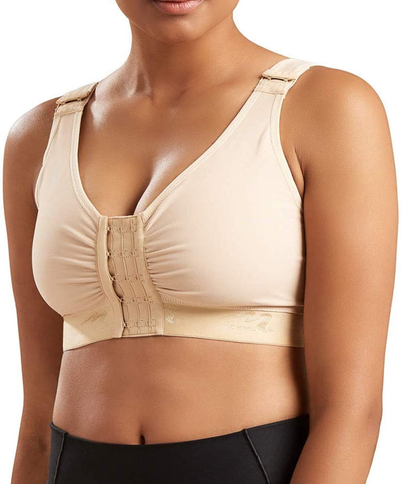 The Marena Group Surgical Bras - Surgical Bra, with Front Snap, Black, Size  XL - B2-4244-B