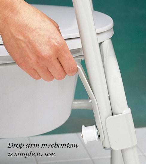 Commode with Drop Arm