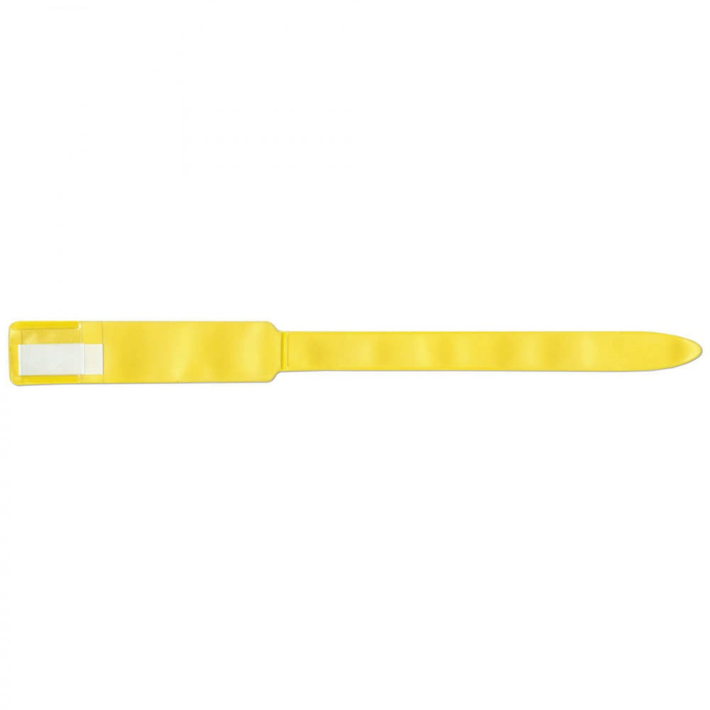 Soft-Lock Insert Wristband Vinyl X11 Adult/Pedi Yellow - 250 Per Box