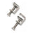 Graham-Field/Everest &Jennings Clamp Screw 5/8x3/4" Chrome Plated Copper 12/Bg