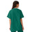 Medline AngelStat Unisex Reversible V-Neck Scrub Top with 4 Pockets - AngelStat Unisex Reversible V-Neck 4-Pocket Scrub Top with Angelica Color-Coding, Size L, Hunter Green - 630NHGL-CA