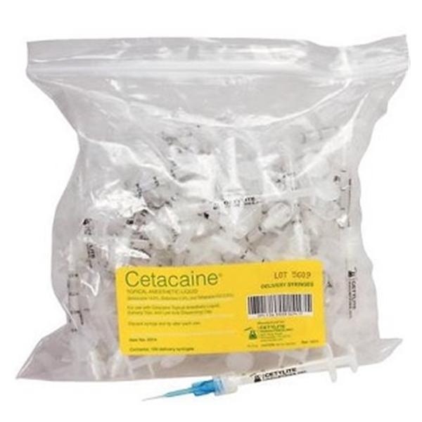 Cetylite Industries  Cetacaine Liquid Delivery Syringe 100/Pk