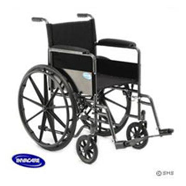 Dukal oration Wheelchair Tech-Med Duro-Trac 250lb 18 Fxd Fl Arm Ftrst Ea